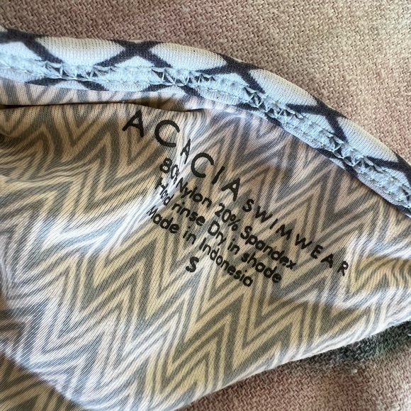 RARE Acacia Swimwear Diamond Rio Tie-Side Bikini Bottoms - Picture 3 of 4